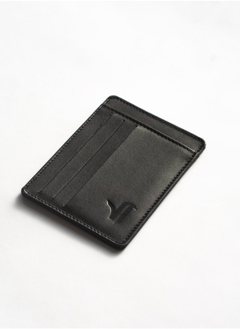 Arrkan - Genuine Leather Card Holder Black - Image 1