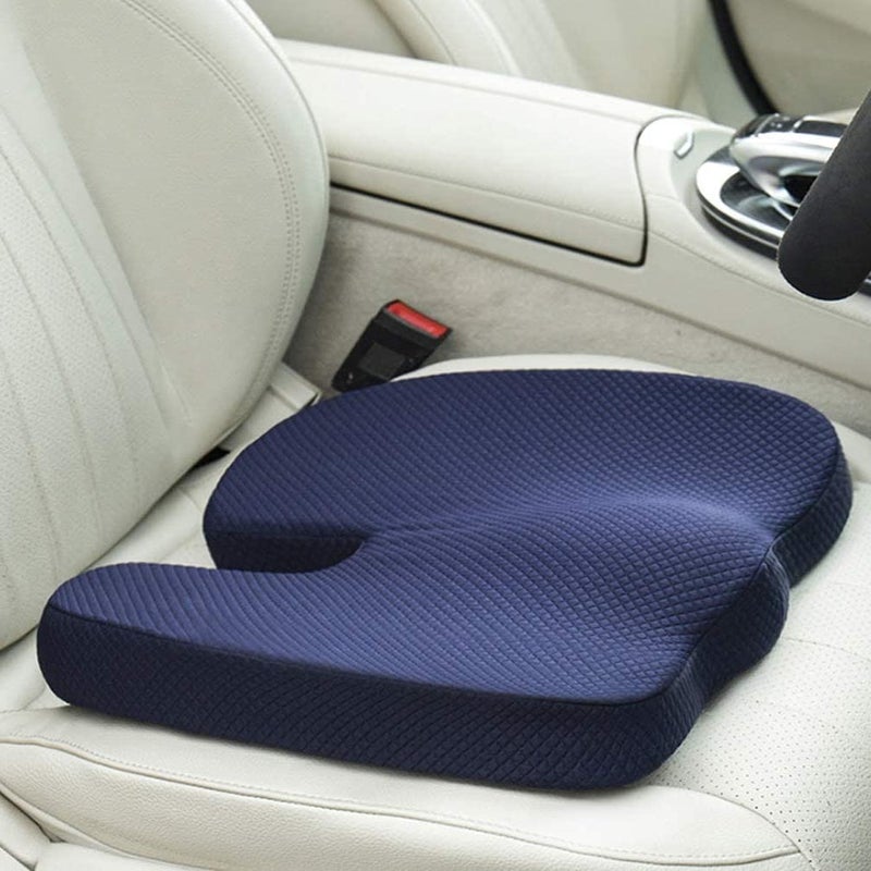 TLN Coccyx Cushion Coccyx Pillow Tailbone Cushion Orthopedic seat Cushion Memory Foam seat Cushion Chair Cushion for Lower Back Pain Donut Cushion Sofa Cushion Car seat Cushion AMZ52 - Image 2