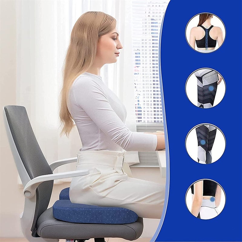 TLN Coccyx Cushion Coccyx Pillow Tailbone Cushion Orthopedic seat Cushion Memory Foam seat Cushion Chair Cushion for Lower Back Pain Donut Cushion Sofa Cushion Car seat Cushion AMZ52 - Image 3