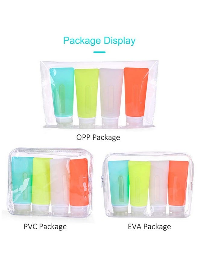 FantasyDay 4 Pack 3.1oz Leakproof Silicone Travel Toiletries Bottles Set Waterproof Luggage Packing Organizer - TSA Carry On Approved Refillable Travel Accessory Portable Container for Shampoo Lotion - pzsku/ZC48163D0194EFC29EEDCZ/45/_/1738306499/e20d86fd-85f6-461b-b579-d33e411cdeea