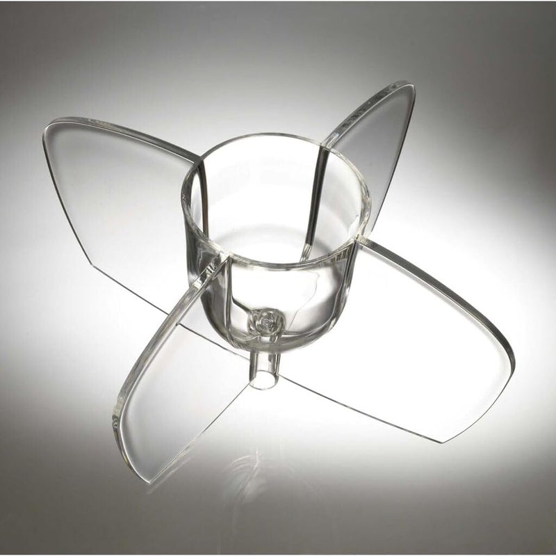 Prodyne Cold Ice Acrylic Bowl 65 Qt Offwhite - Image 3