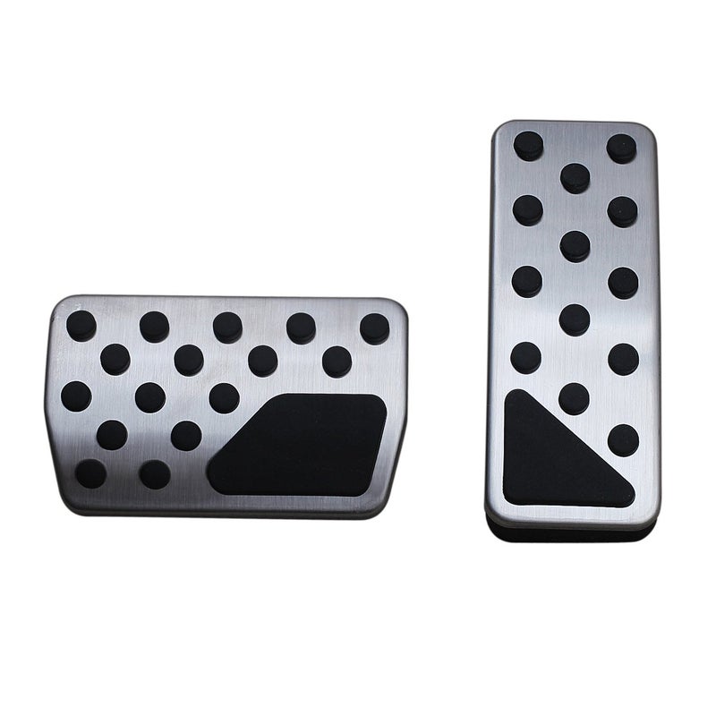 AutoBig Non-Slip Foot Gas Brake Pedal Cover Compatible with 2011-2021 Jeep Grand Cherokee Dodge Durango Accessories