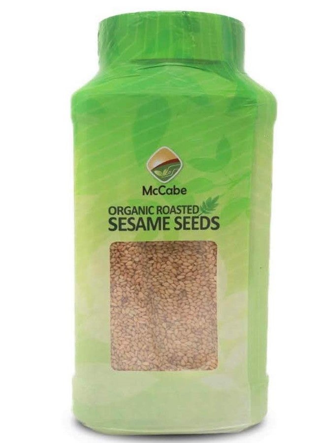 McCabe Organic Roasted Sesame - Sesame Seeds Roasted | Rich with Fiber & Minerals | USDA and CCOF Certified | Packed in USA | 18oz - Image 2