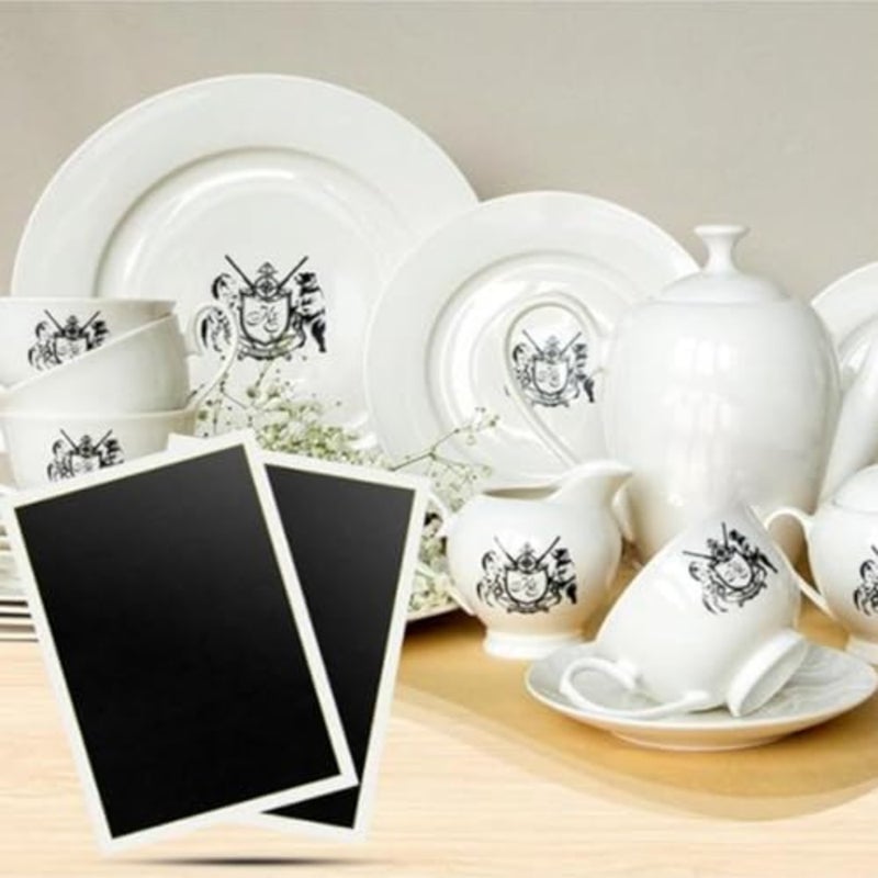 DIY laser engraving paper for ceramics, glass, metal: 5 pcs, 39x27cm, black, heat-resistant and high-contrast marking material - Image 5