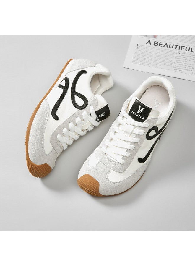 YEARCON Autumn Comfortable Barefoot Shoes Retro German Training Sneakers Versatile Plimsolls Men's Commuting Driving Shoes Casual Footwear - Image 3