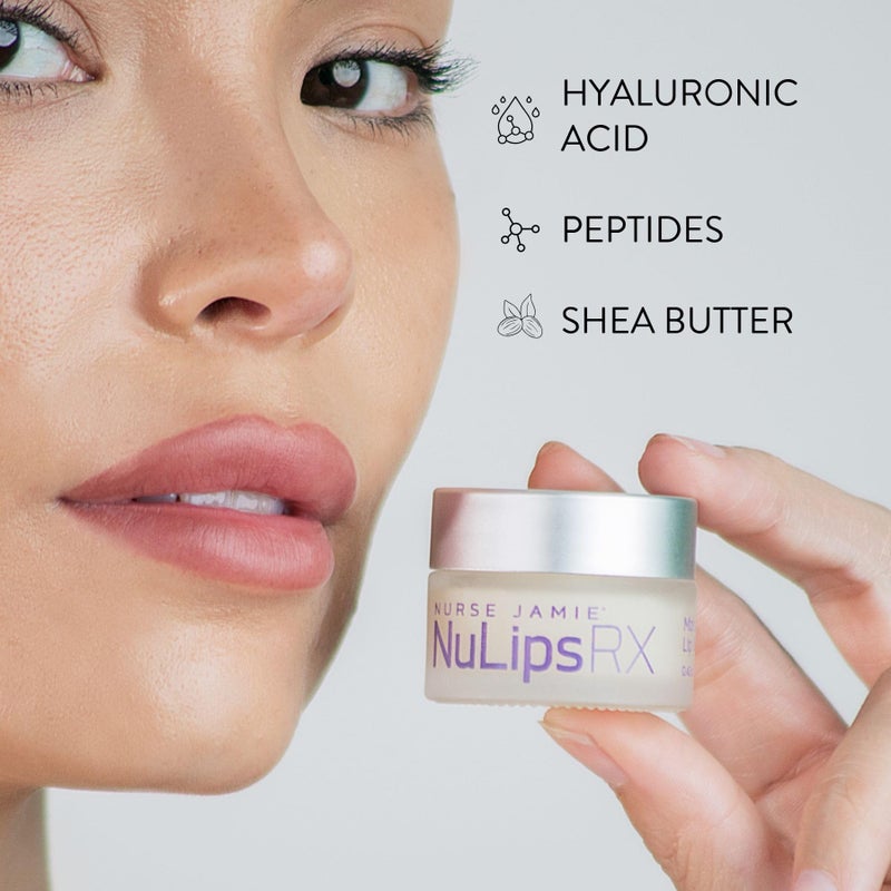 Nurse Jamie NuLipsRX Lip Treatment System â€“ Exfoliating Silicone Brush & Hydrating Balm with Hyaluronic Acid - Image 3