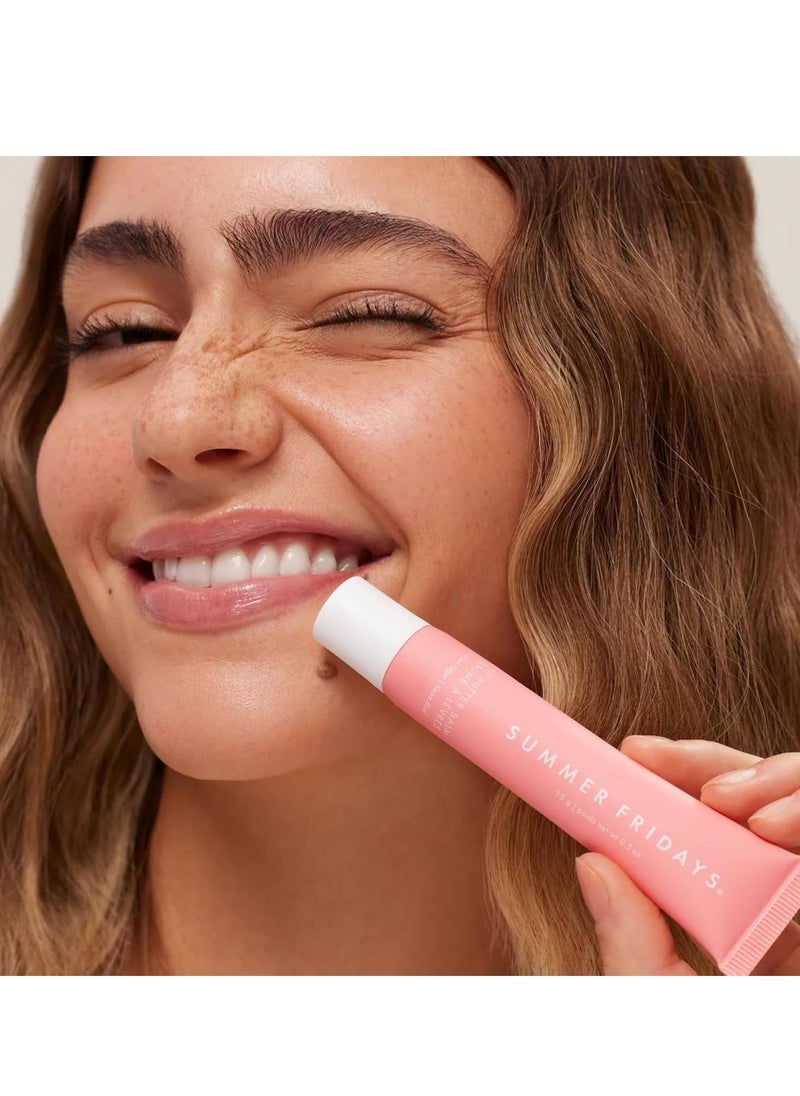 SUMMER FRIDAYS - Summer Fridays Tinted Lip Butter Balm - Pink Sugar - Image 1