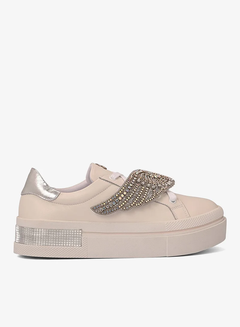 Cristal Wing Bianco Sneakers