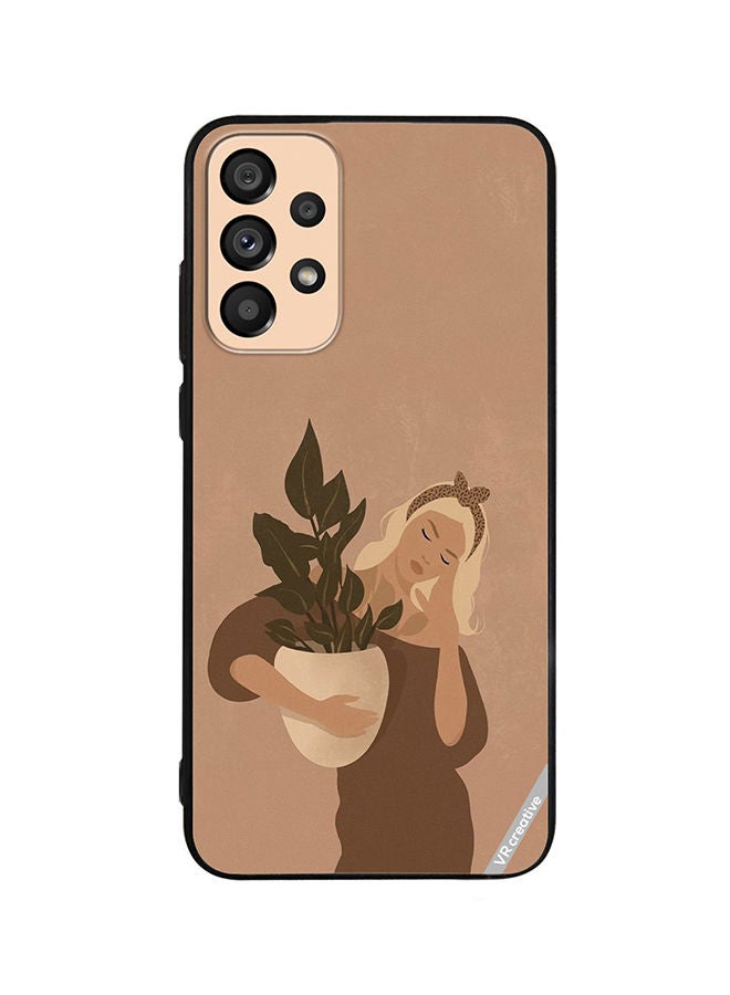 VR CREATIVE Protective Case Cover For Samsung Galaxy A53 5G Holding Vase Design Multicolour - Image 1