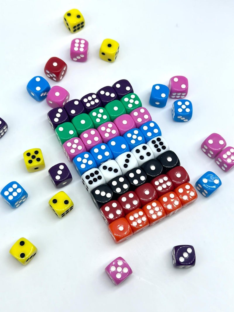 High Quality 12Mm Dice Acrylic Rounded Color Color Ktv Bar Supplies Home Sieve Mahjong Dice - Image 5