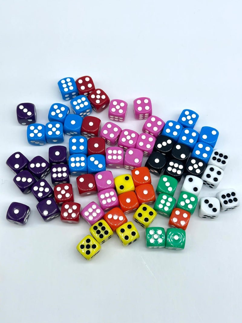 High Quality 12Mm Dice Acrylic Rounded Color Color Ktv Bar Supplies Home Sieve Mahjong Dice - Image 4