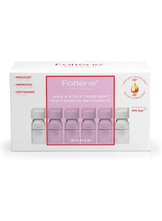 Foltene أمبولات علاج تساقط الشعر للنساء من فولتيني 12 أمبول * 6 مل - Image 1