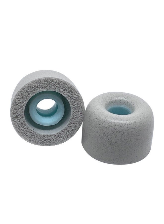 For Sony WF-1000XM4 Wireless Bluetooth Headphone Set Wf1000xm3 Non-slip Earplugs Memory Cotton Ear Cap C-Color:Gray L/1-Model:Sony WF-1000XM4  - Image 1