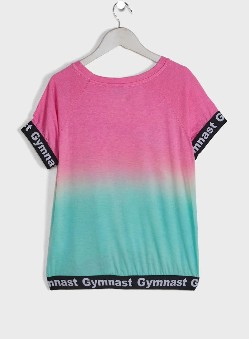 Justice Kids Ombre T-Shirt