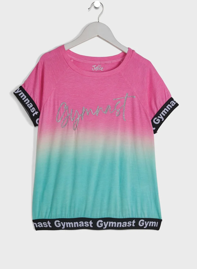 Justice Kids Ombre T-Shirt