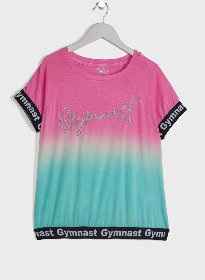 Justice Kids Ombre T-Shirt