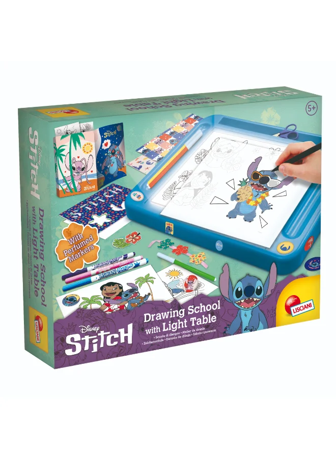 STITCH DRAWING SCHOOL WITH LIGHT TABLE