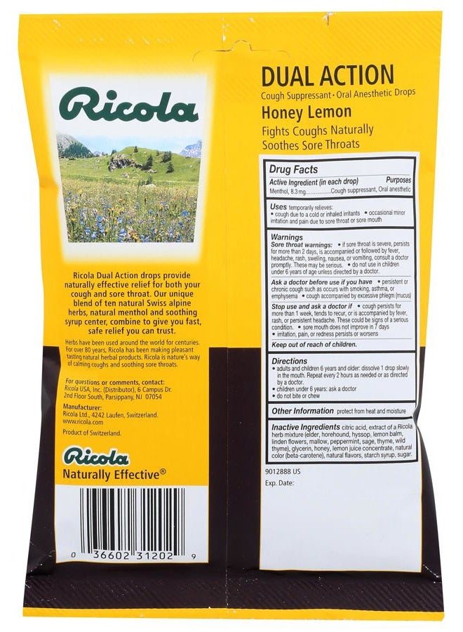 Ricola حقيبة ريكولا دروب دوال أكت ليمون - Image 2