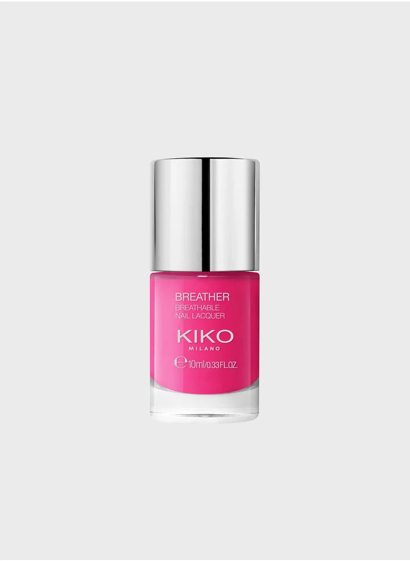 KIKO MILANO Breather Nail Lacquer - Fuchsia