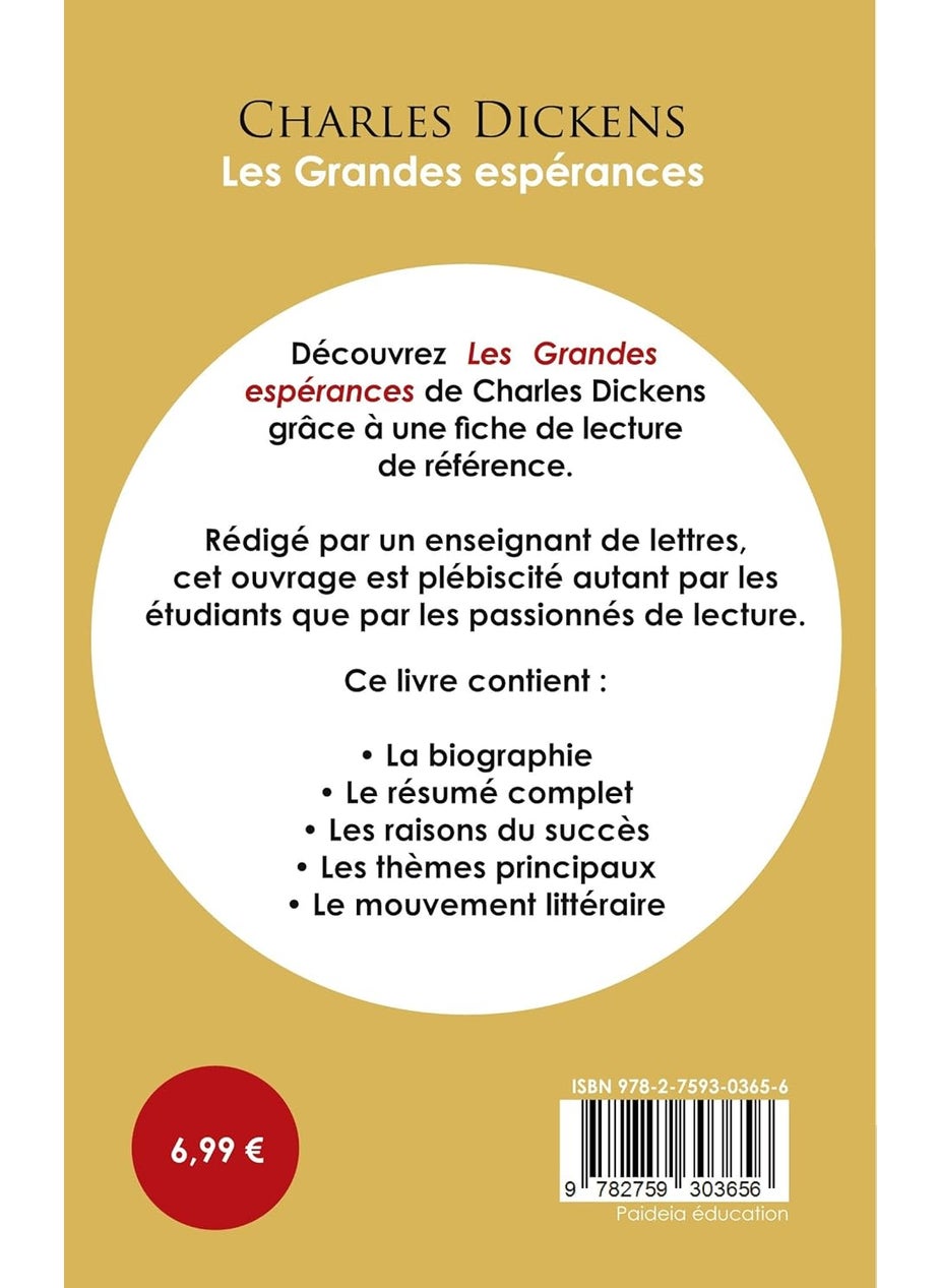 Fiche de lecture Les Grandes espérances (Étude intégrale)  - Image 2