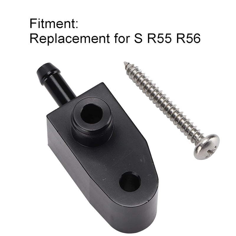 محول مقياس التعزيز مستشعر تفريغ التعزيز محول مستشعر الضغط معزز لـ S R55 R56 بمادة سبيكة الألومنيوم توافق أنبوب 4 مم - Image 5