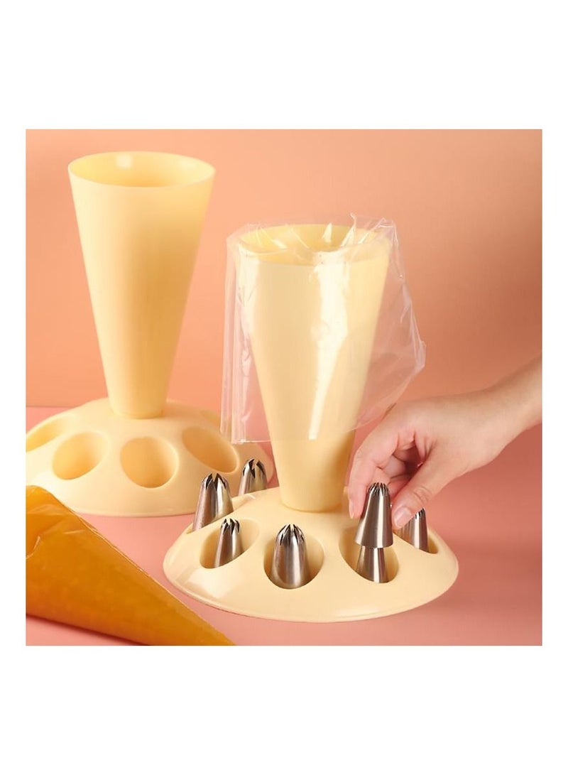 Piping Bags Rack Pastry Bags Holder For Easy Filling Icing Piping Bags Stand Nozzle Decorating Tips Stand For Baking Accessories - Image 5