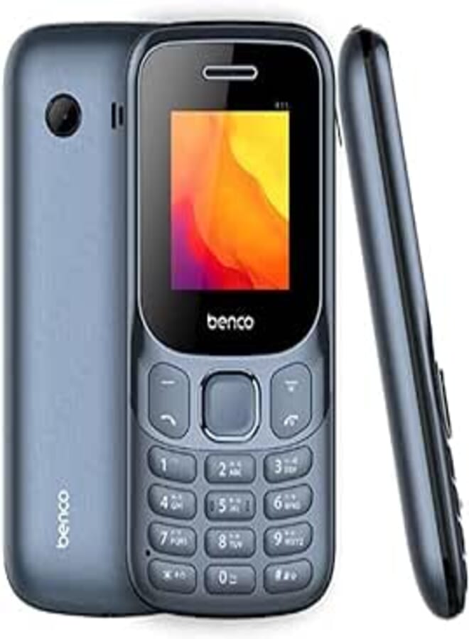 Benco E11 Dual SIM Mobile Phone, 1.8 Inch, 1MB RAM - Grey