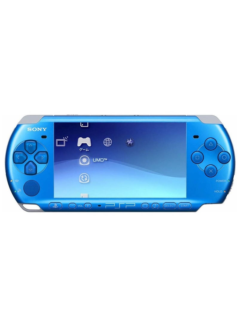 PSP - Renewed Sony PSP 3000: Handheld Gaming Console - Blue - Image 1