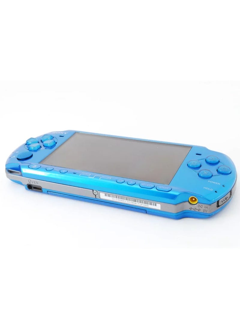 PSP - Renewed Sony PSP 3000: Handheld Gaming Console - Blue - Image 1