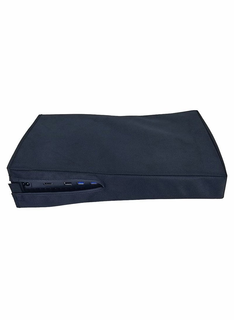 SOLARAE Dust Cover for PS5 Console, Oxford Fabric Anti-Scratch Waterproof Dust Guard with Back Cable Port for Playstation 5 Digital & Disk Version - Image 2