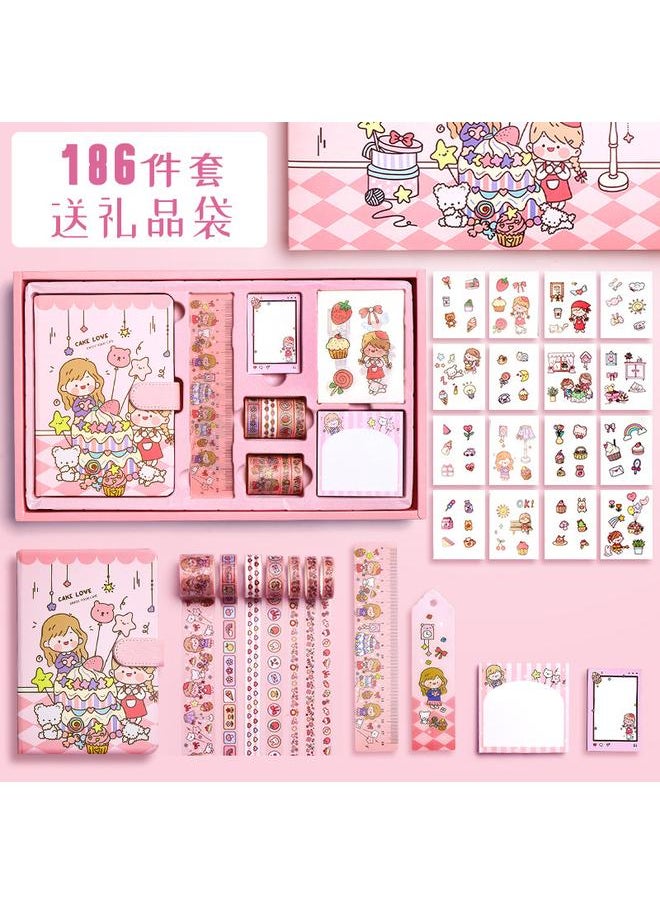 Bluejw 186 Pieces Of Hand-account Stickers This Book Suit Hand-account Books, Full Set Of Tools, Materials, Stickers, Books For Hand-account Materials  - Image 4