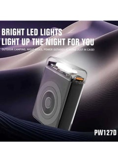 Lenyes Lenyes PW127D Power Bank 10000mAH-15W Magnetic Wireless Charge ,PD2OW Fast Charge  - Image 5