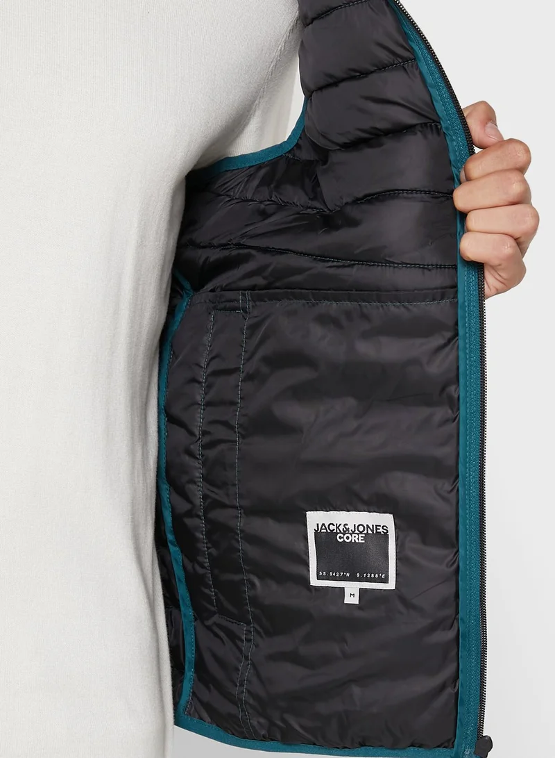 JACK & JONES Logo Zip Detail Jacket