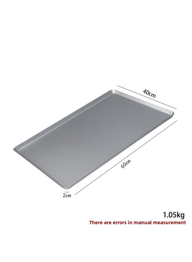 Baking Baking Tray Rectangular 60 × 40 Non-stick Baking Tray Commercial Oven Cake Bread Tray Food Factory Baking Tray