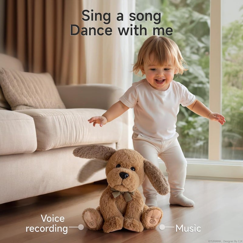 Electronic Plush Toy Dog - Interactive Singing Puppy with Fanning Ears for Kids - Image 5