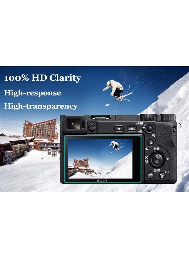 ULBTER حماية شاشة A1 لكاميرا سوني ألفا 1 / A1 وغطاء حذاء ساخن 0.3 مم صلابة 9H زجاج مقسى مضاد للخدش مضاد لبصمات الأصابع مضاد للفقاعات [3+2 عبوة] - Image 4