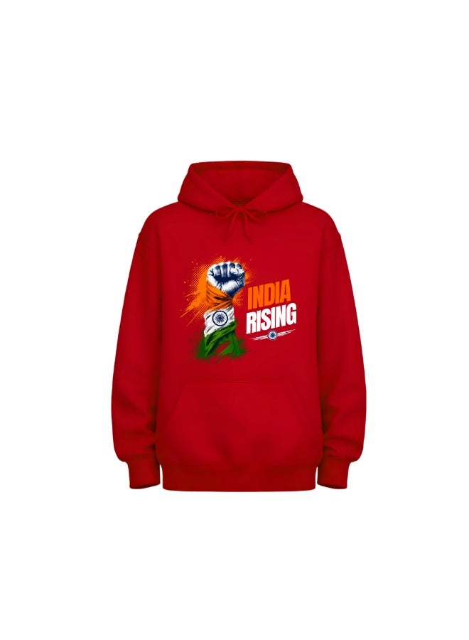 PRINTSHOP4ME India Hoodies For Both Men And Women-Soft Cotton Pullover-Long Sleeve With Drawstring And Kangaroo Pockets-Ideal Unisex Hoodie For Indoor And Outdoor - Image 1
