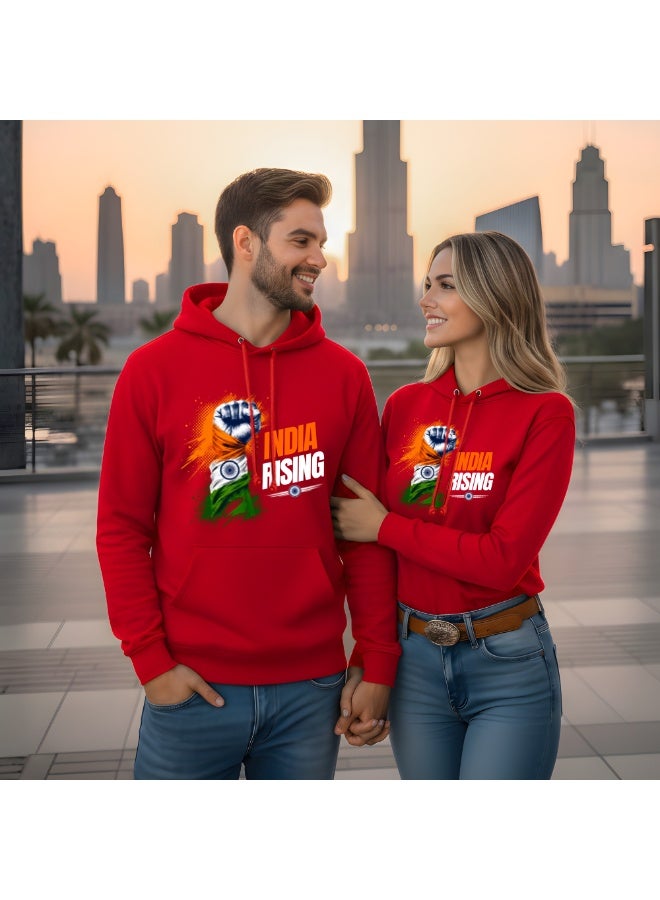 PRINTSHOP4ME India Hoodies For Both Men And Women-Soft Cotton Pullover-Long Sleeve With Drawstring And Kangaroo Pockets-Ideal Unisex Hoodie For Indoor And Outdoor - Image 5