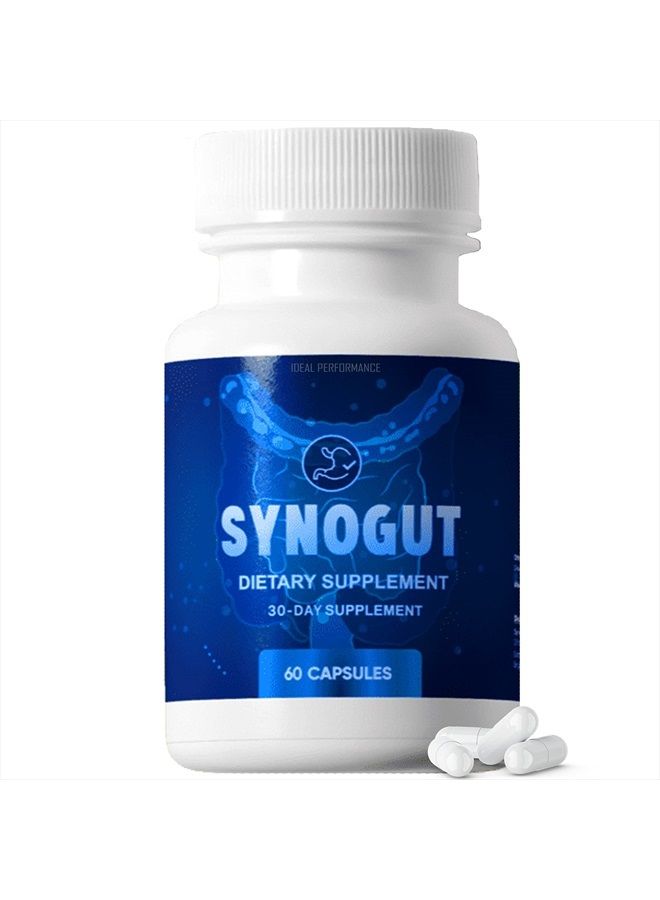 IDEAL PERFORMANCE Synogut Pills Dietary Supplement for Gut Health (1 Bottle) 