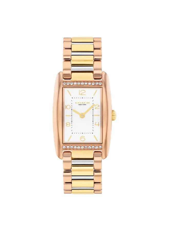 كوتش Reese Gold & Rose Gold-Tone 24mm × 35mm Watch