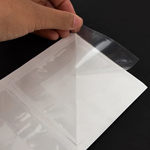 Lineco Self-Adhesive Acid-Free Archival Polypropylene Mounting Photo Corners, Full View, 3 inches, Used for Scrapbook, DIY and Displaying Pictures, Package of 100, Clear - Image 4