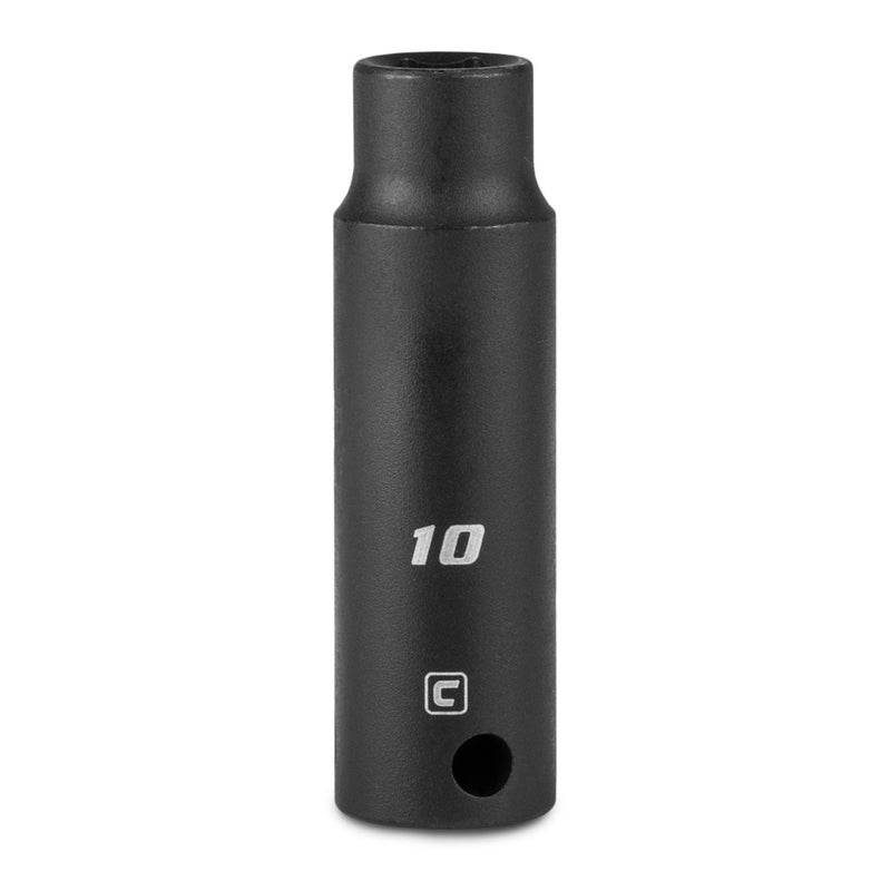 Capri Tools 10 mm Deep Impact Socket 38Inch Drive 6Point Metric