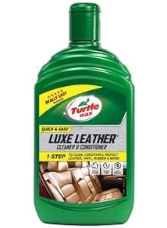 Generic Turtle Wax Luxe Leather Cleaner Car Leather Cleaner & Conditioner Restores Protects Car Seats 500Ml