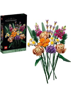 LEGO LEGO Icons Flower Bouquet 10280 Building Blocks Gift Toy Set; Flowers Botanical Collection (756 Pieces)  - Image 2