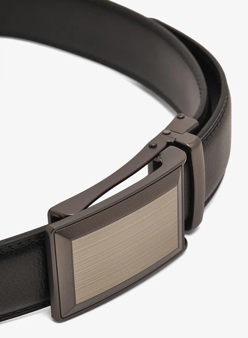 Robert Wood Formal Free Size Genuine Leather Belt
