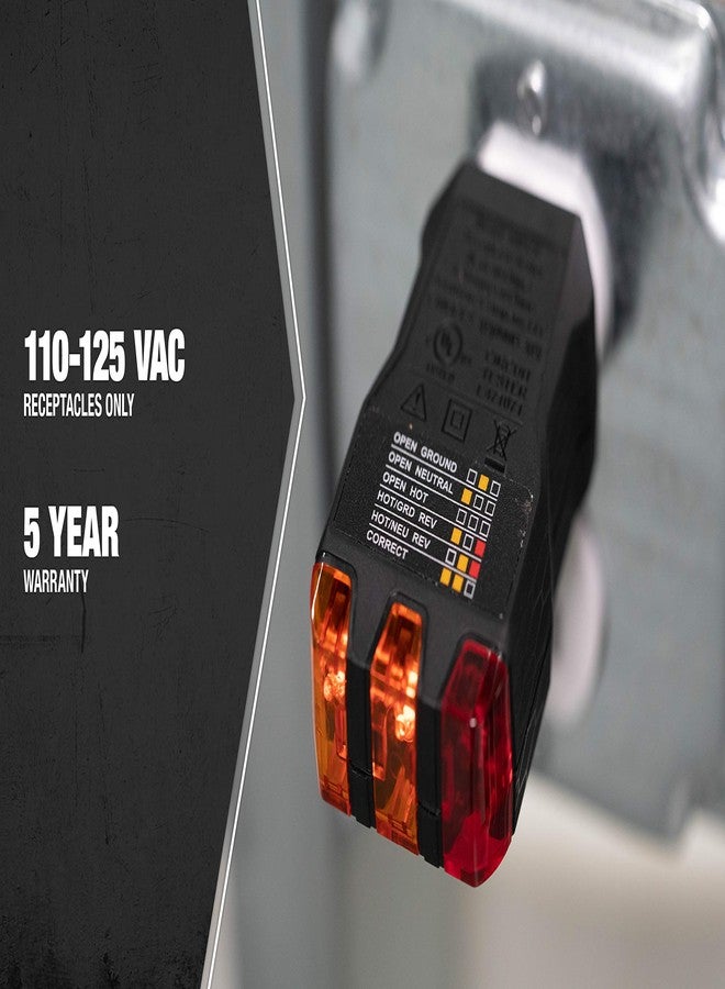 ساوث واير جهاز اختبار المقبس Southwire 40022S؛ أسود - Image 3