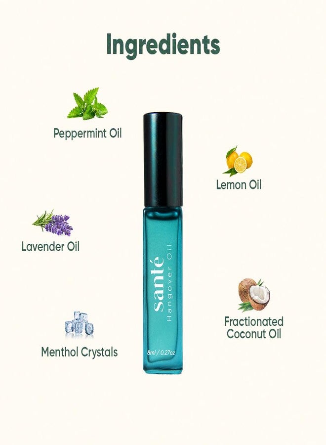 Sante Hangover Relief Essential Oil Blend 8ml | Natural Aromatherapy for Recovery & Rejuvenation - Image 5