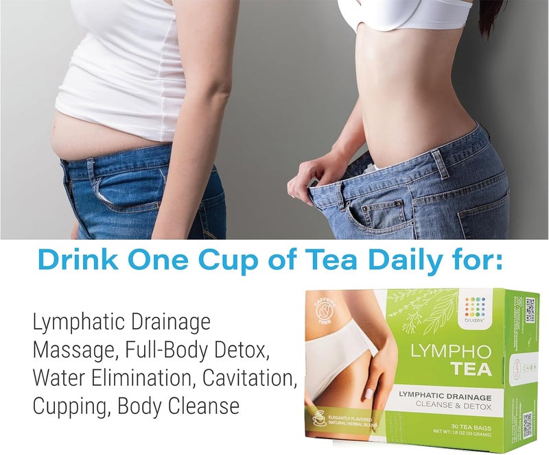 Bruizex Lymphatic Natural Herbal Tea - 30 Tea Bags - Image 2