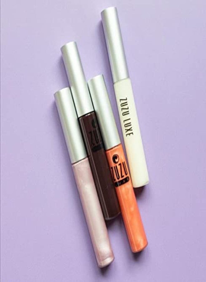 Zuzu Luxe Sheer Gloss (Caliente - Red/Cool Crème) Natural, Paraben Free, Vegan, Gluten-free,Cruelty-free, Non GMO, High performance and long lasting, Infused with Jojoba Seed Oil and Aloe, 0.17 oz - Image 4