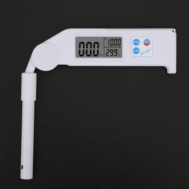 SA‑1017 LCD Display Folding Salinity Meter Portable Salt Temperature Specific Gravity Tester - Image 4